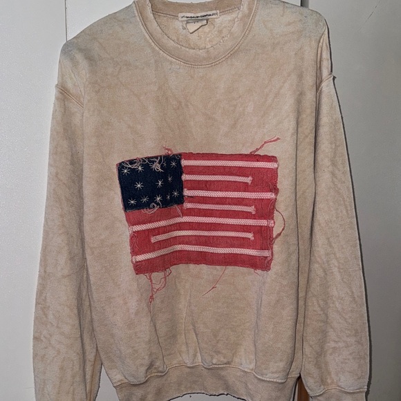 Free People x Tricia Fix Americana Sweatshirt
